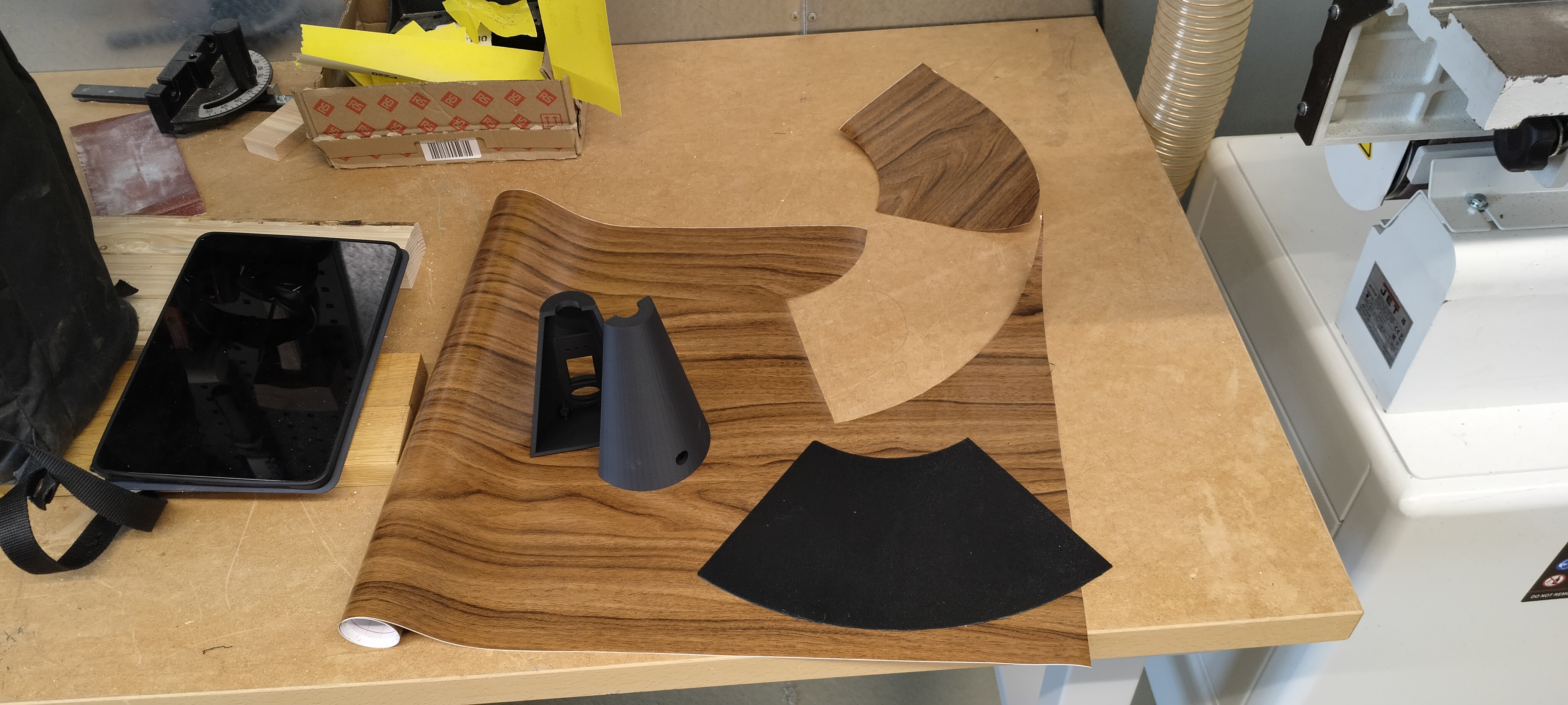 Cutting wood sticker for lighthouse lamp