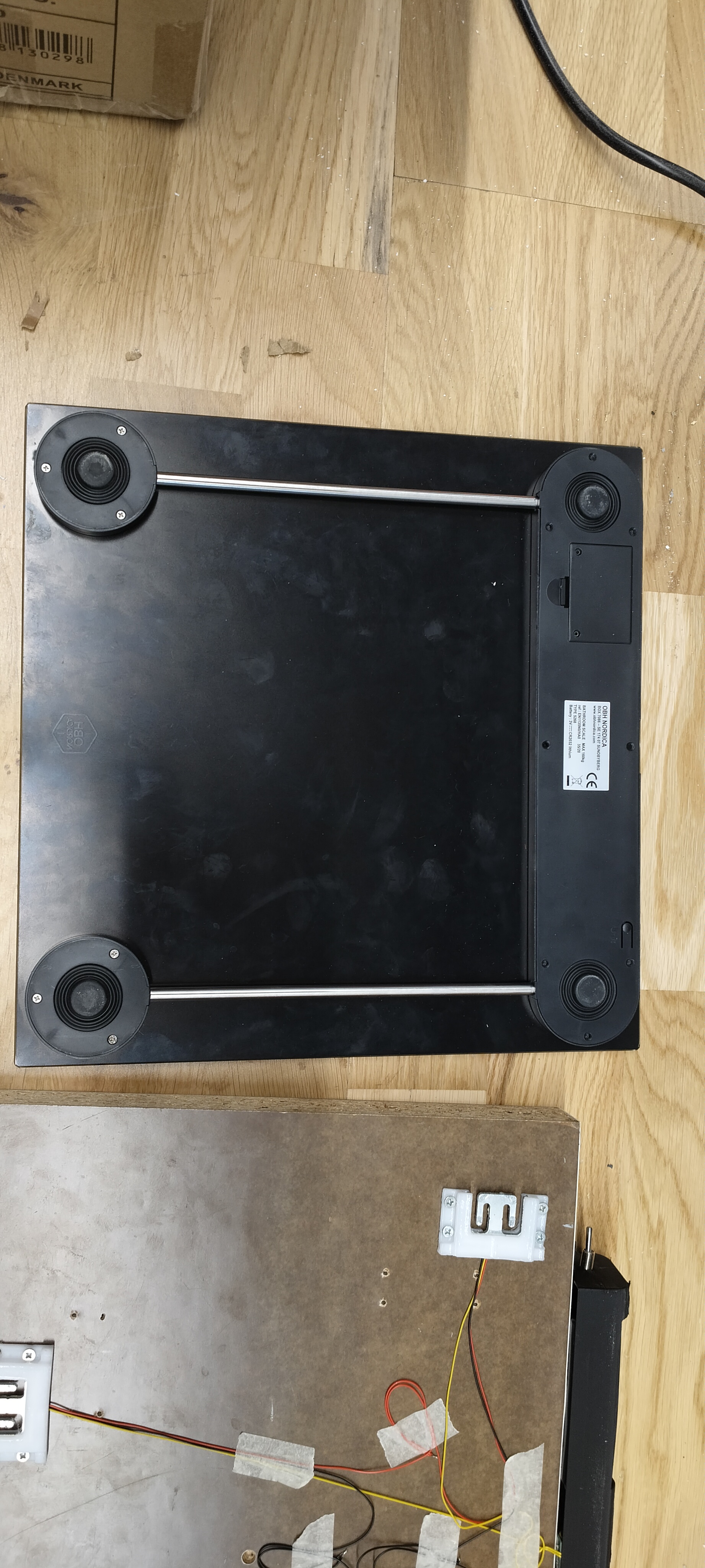 Bathroom scale underside — V1 base