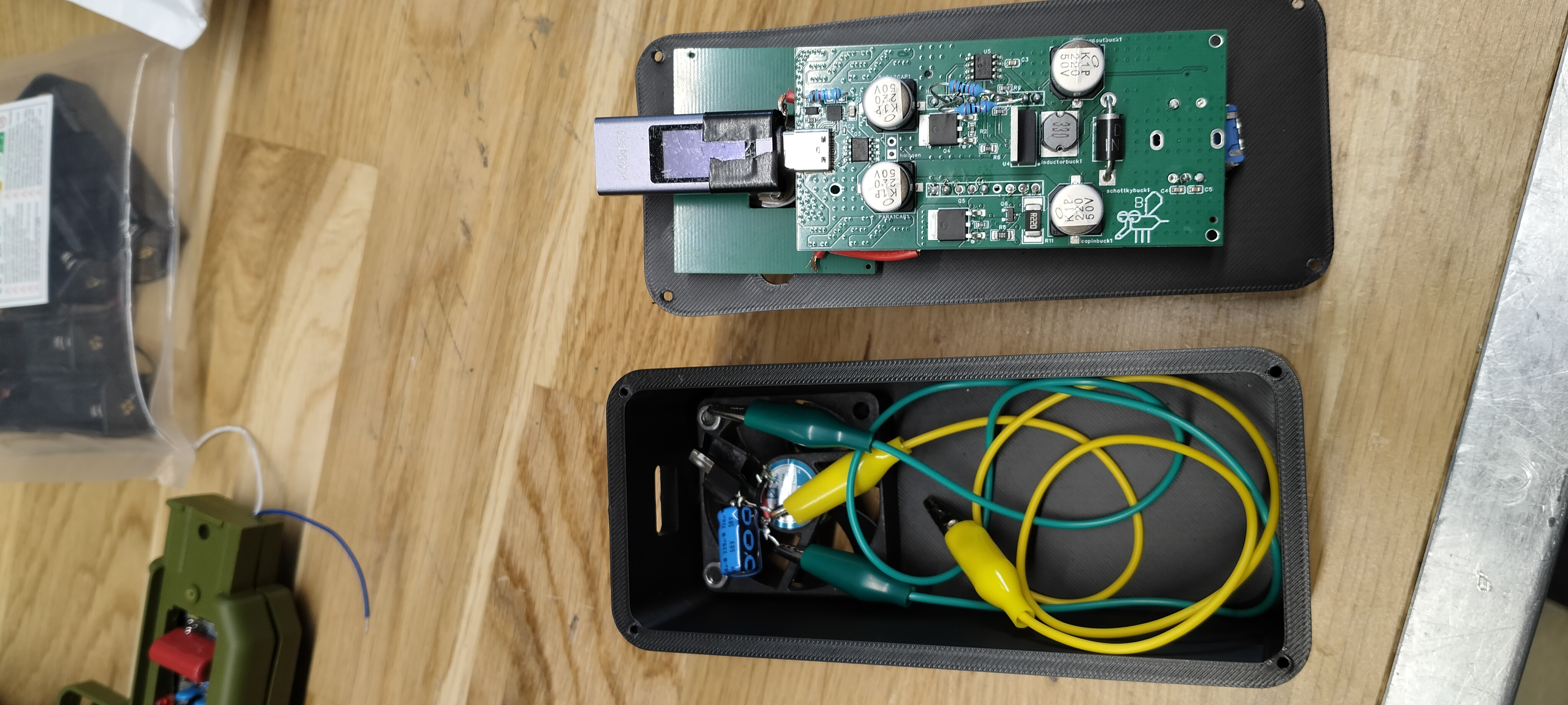 Bio lamp V1.5 inside electronics